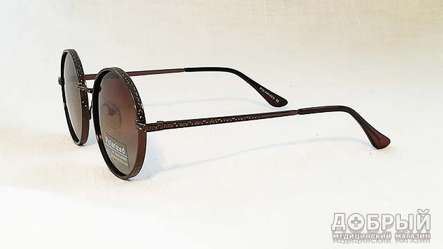 круглые солнцезащитные женские очки
